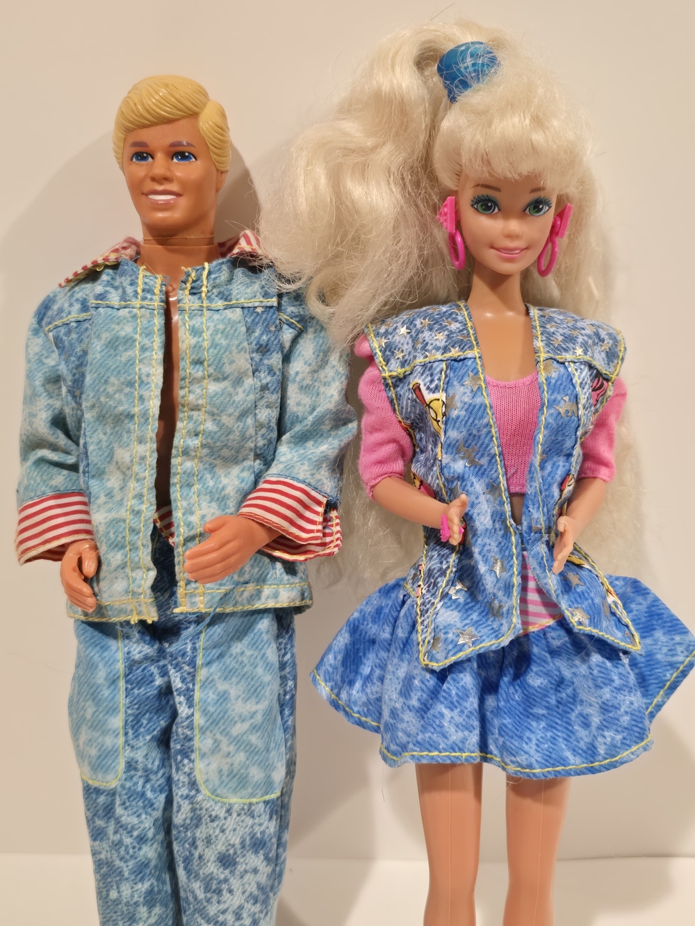 1990 All American Barbie And Ken